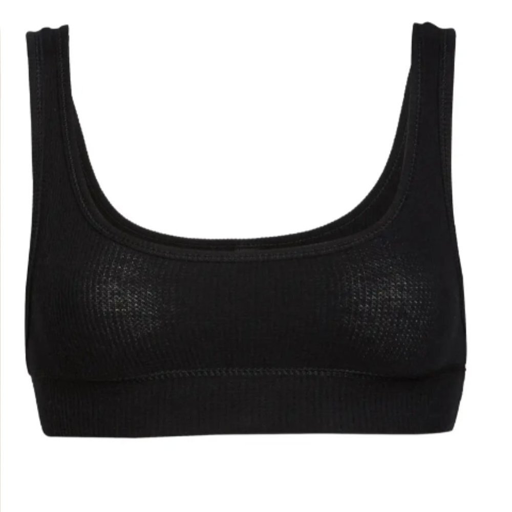 SKIMS Waffle Knit Scoop Bralette